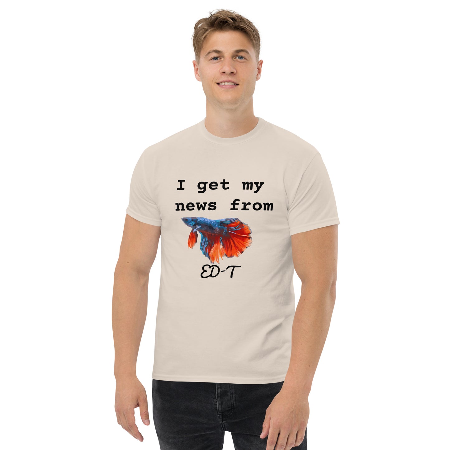 I get my news from ED-T Embracing Digital Transformation fish