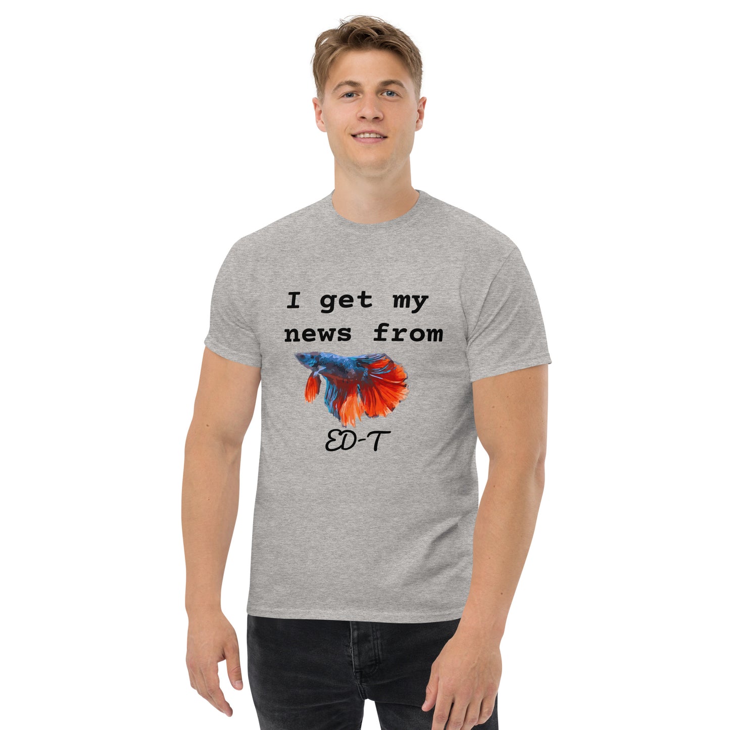 I get my news from ED-T Embracing Digital Transformation fish