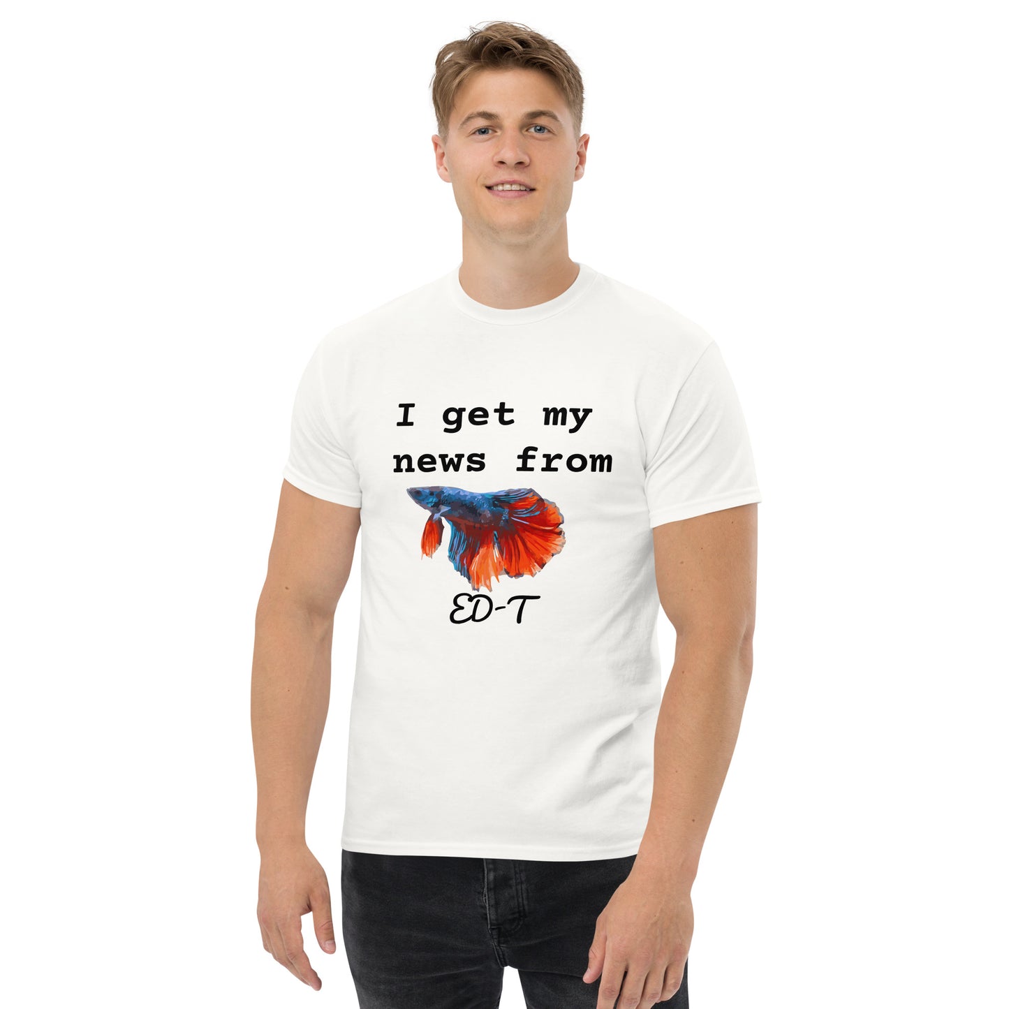 I get my news from ED-T Embracing Digital Transformation fish