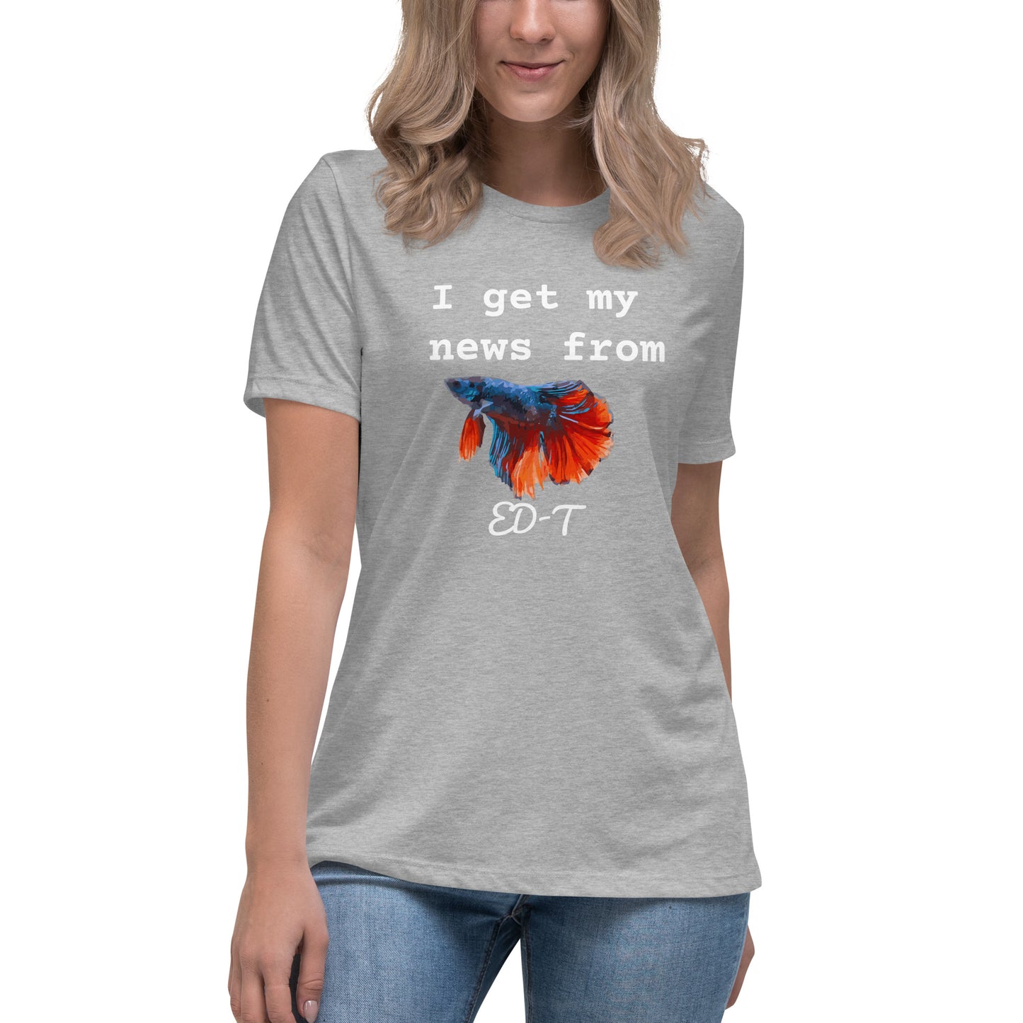 I get my news from ED-T Women's T-shirt