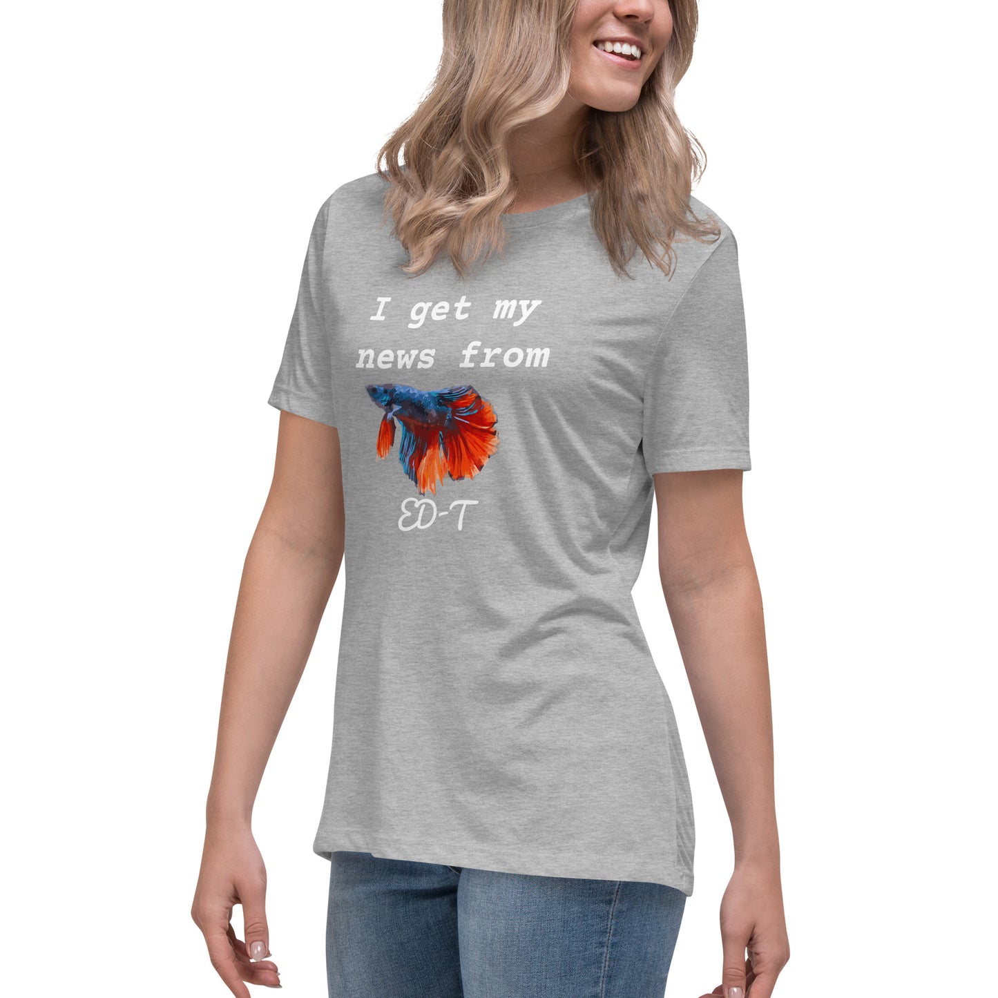 I get my news from ED-T Women's T-shirt
