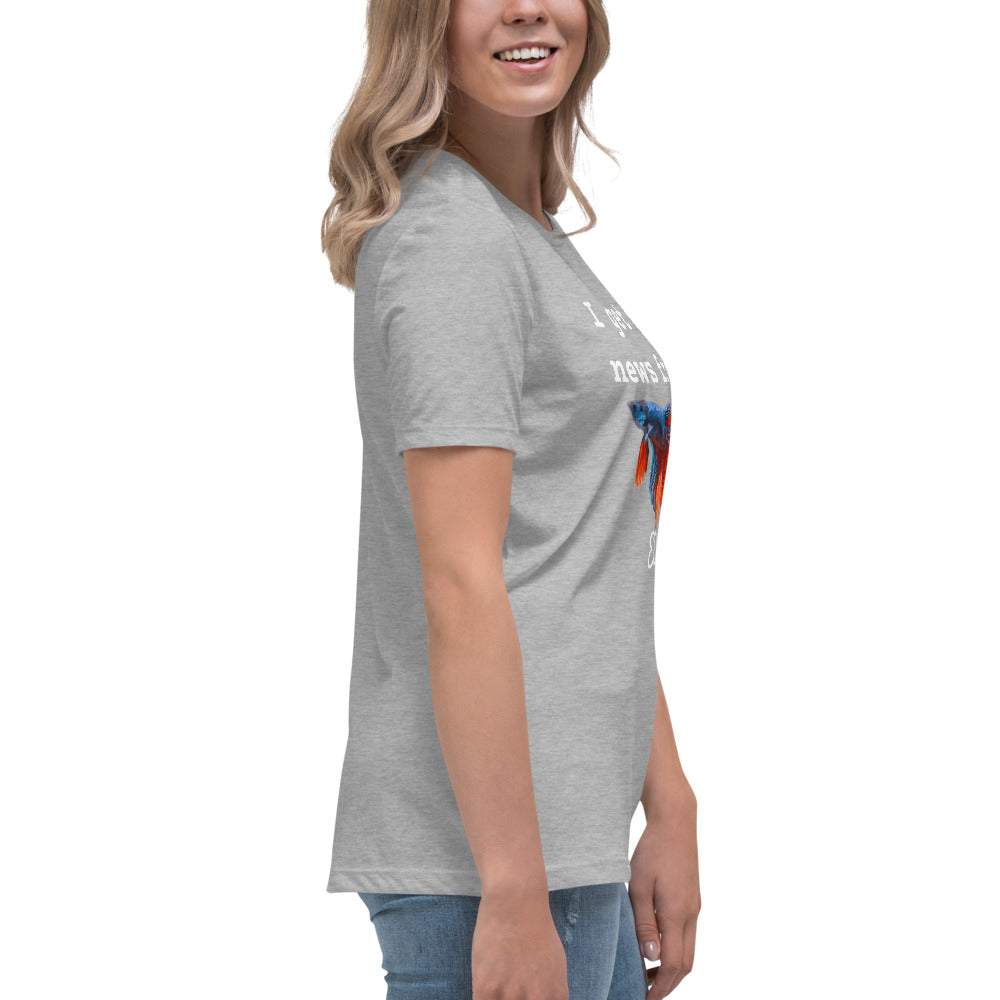 I get my news from ED-T Women's T-shirt