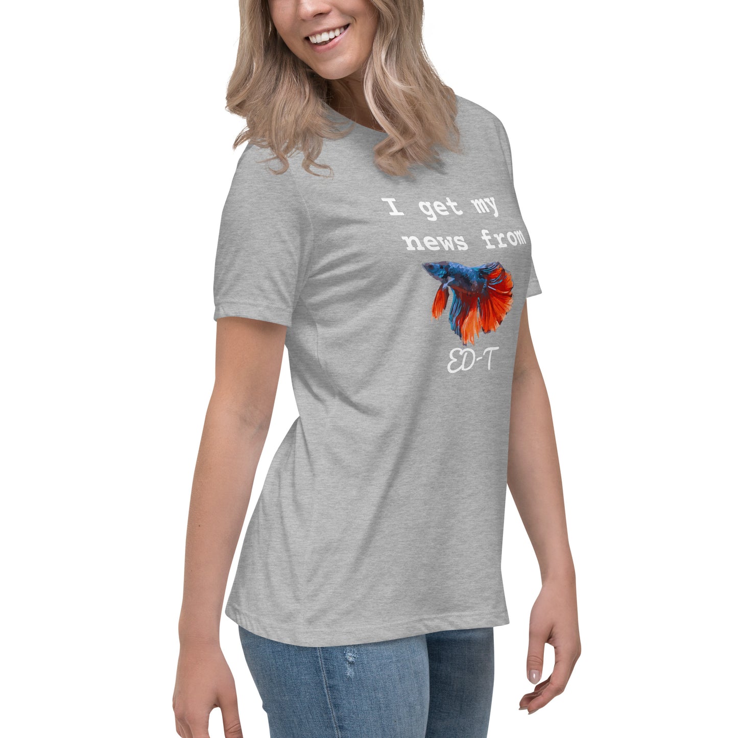 I get my news from ED-T Women's T-shirt