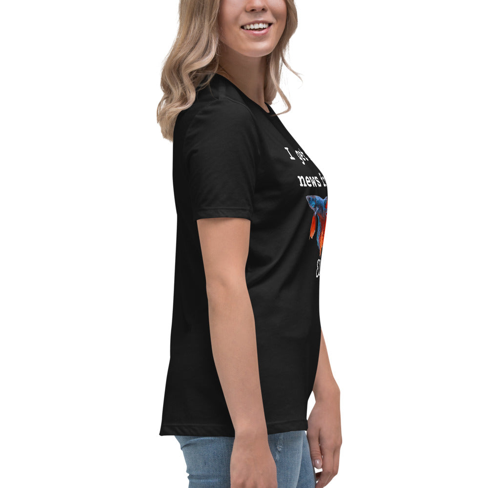 I get my news from ED-T Women's T-shirt