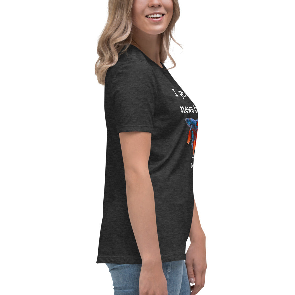 I get my news from ED-T Women's T-shirt
