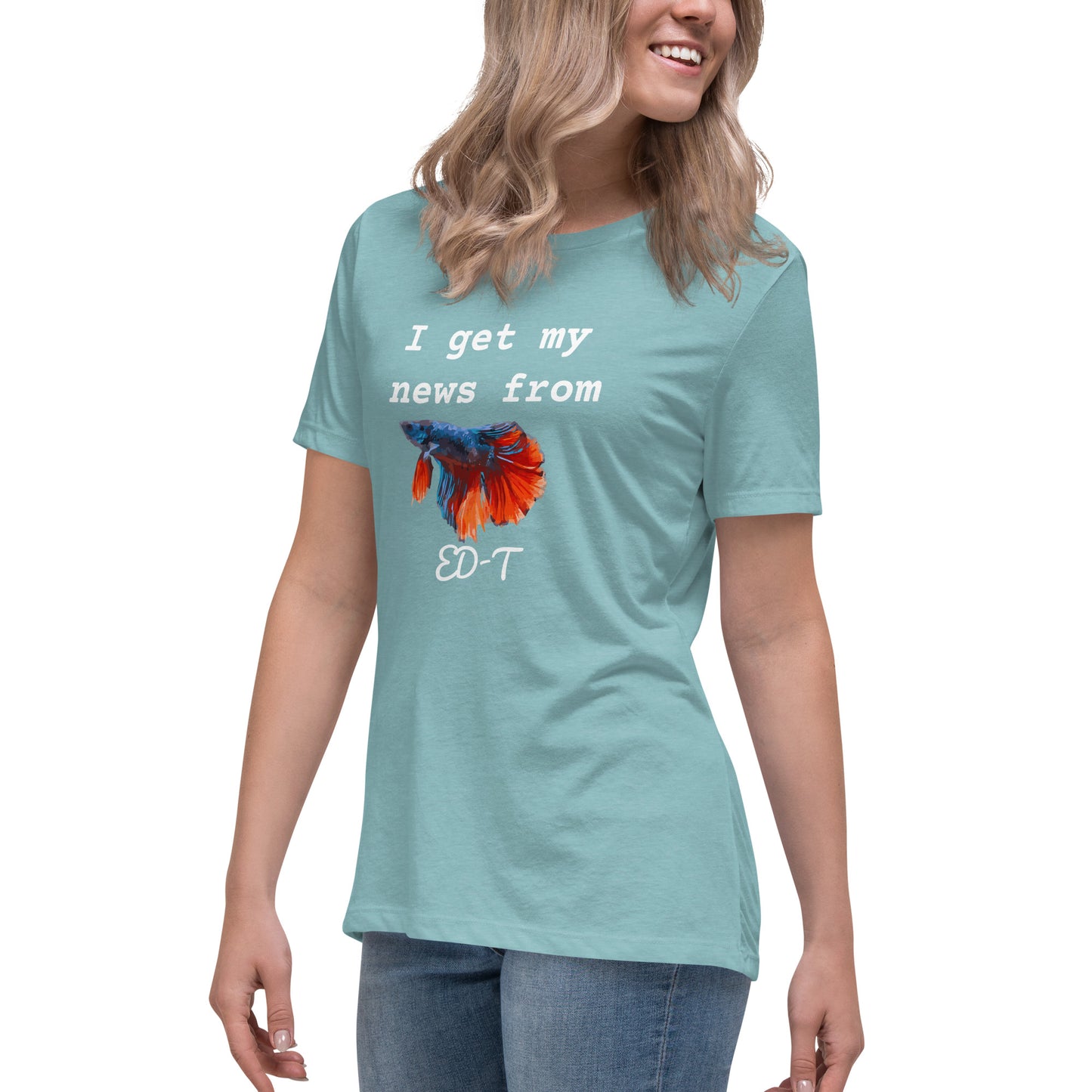 I get my news from ED-T Women's T-shirt