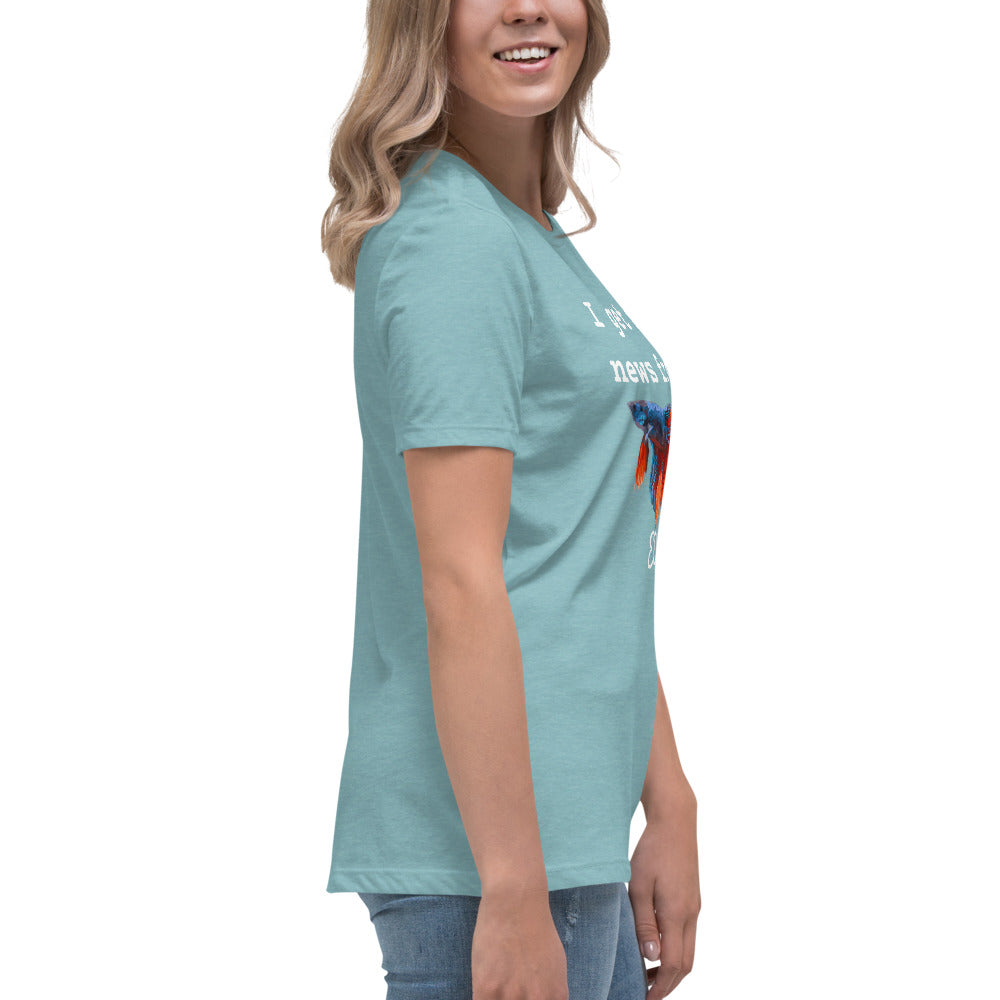 I get my news from ED-T Women's T-shirt