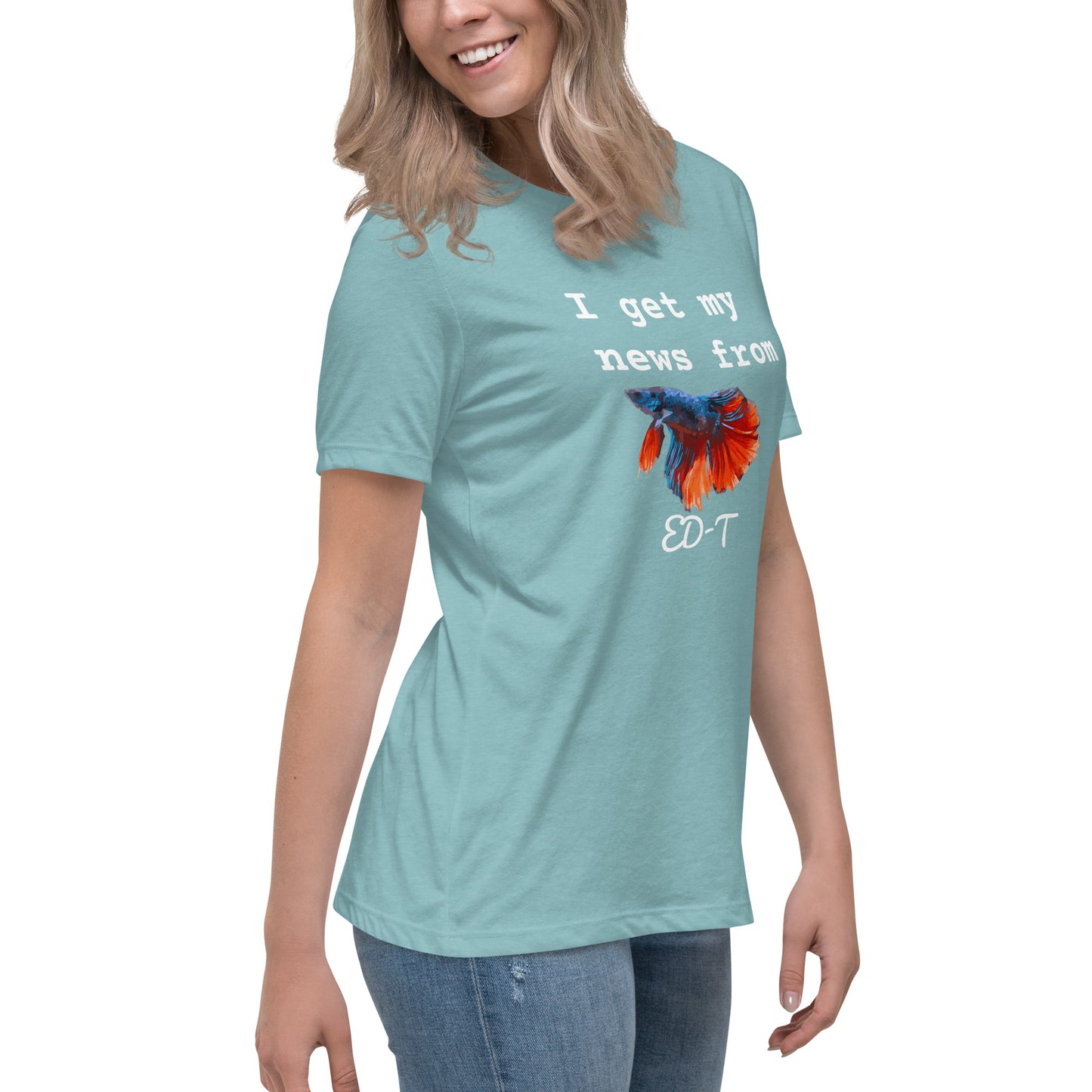 I get my news from ED-T Women's T-shirt