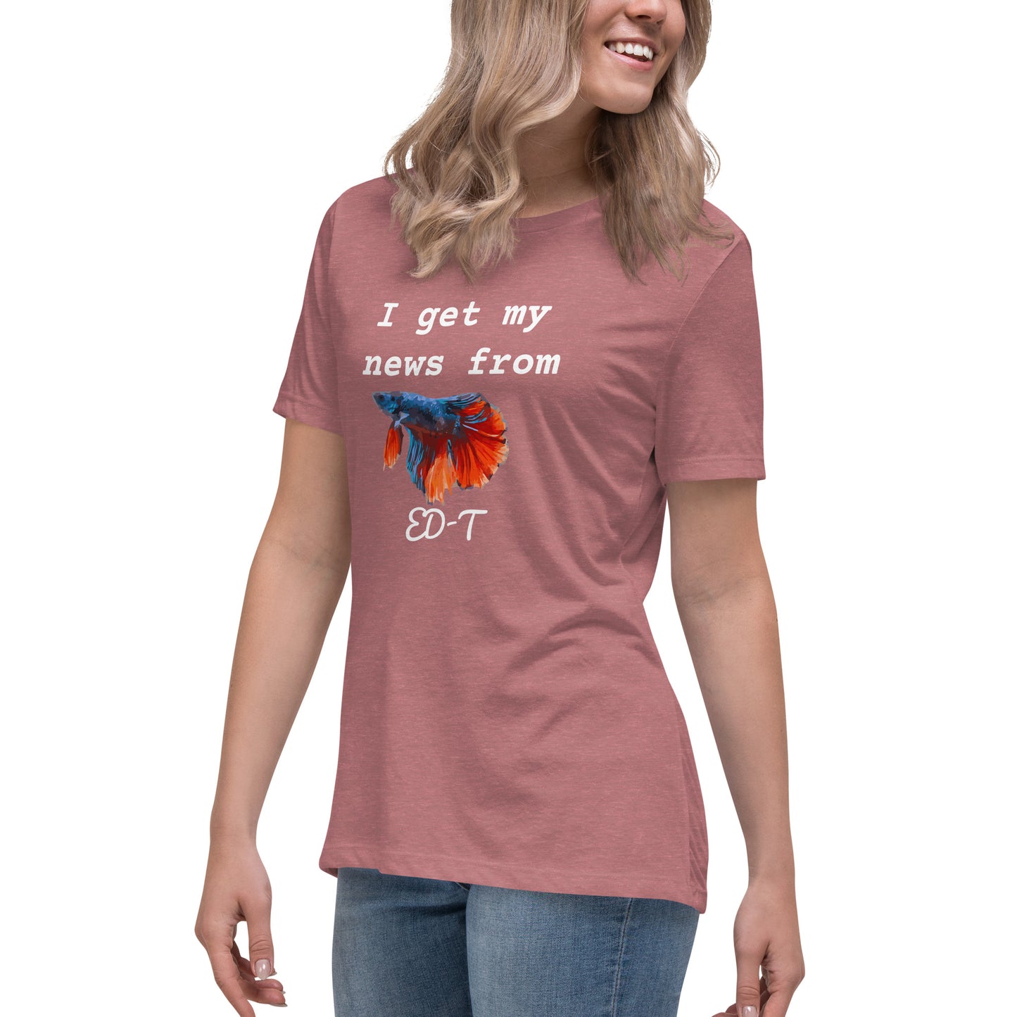 I get my news from ED-T Women's T-shirt
