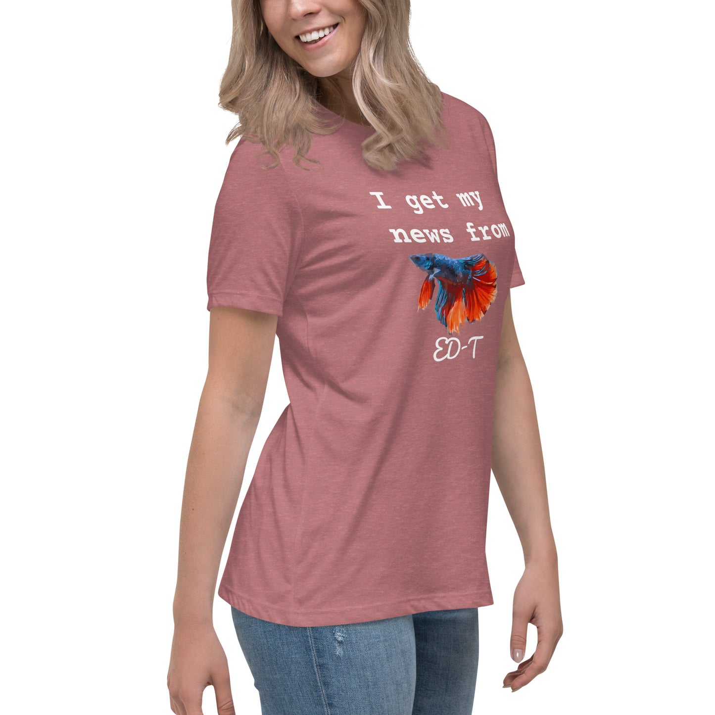 I get my news from ED-T Women's T-shirt