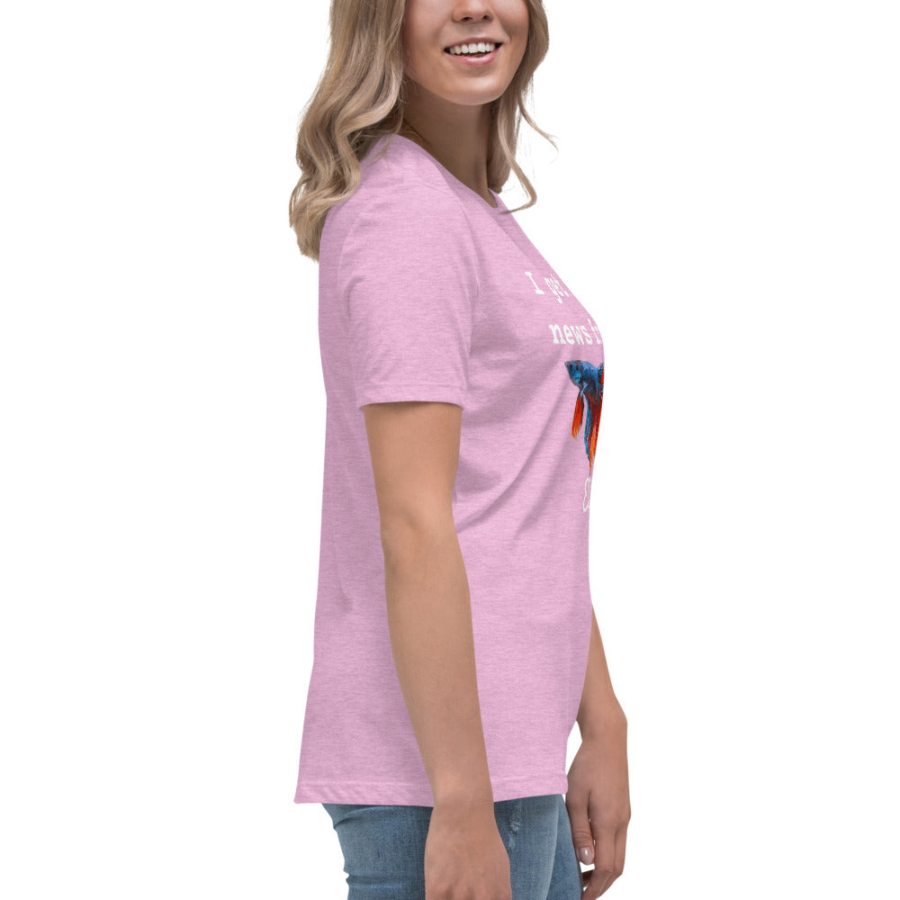I get my news from ED-T Women's T-shirt