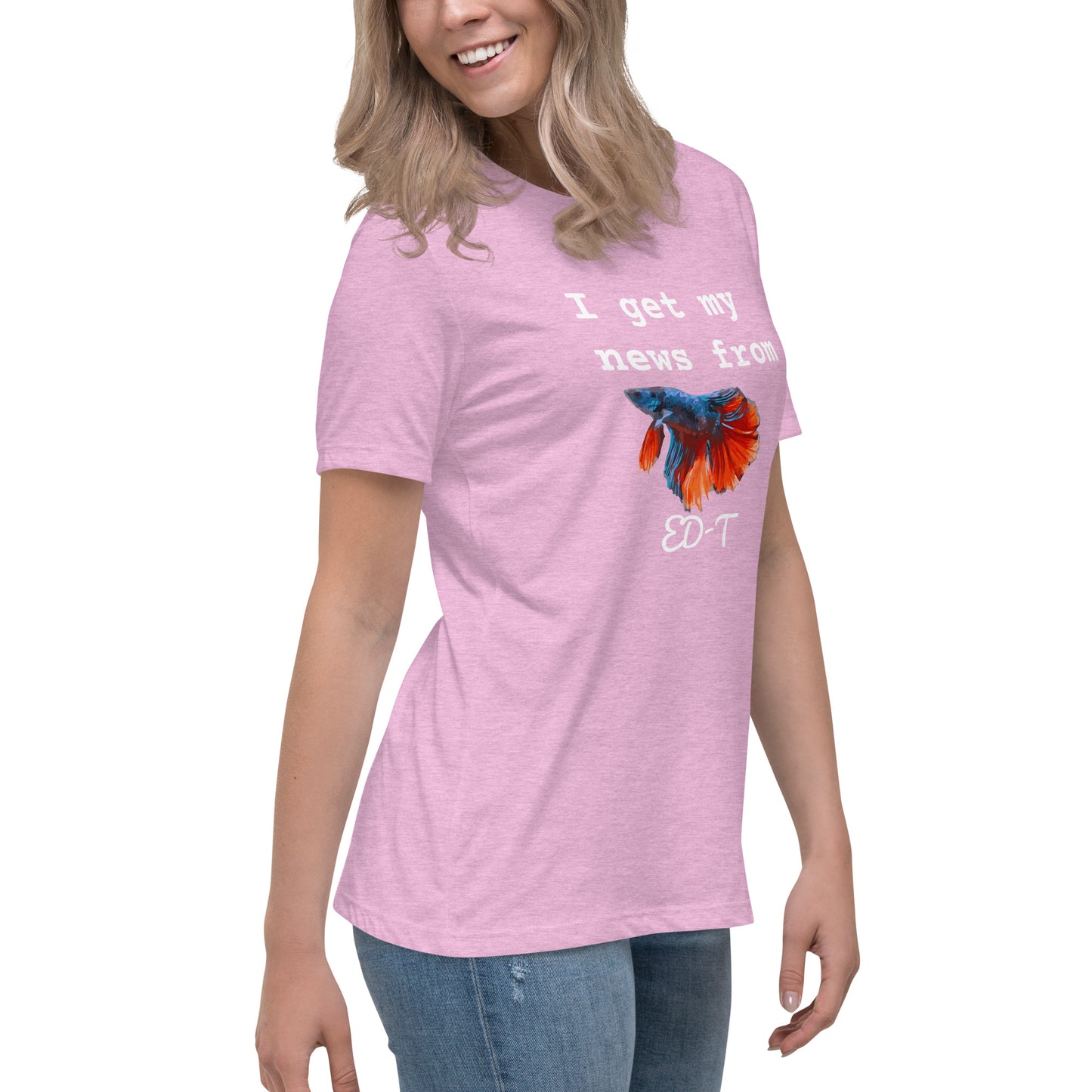 I get my news from ED-T Women's T-shirt