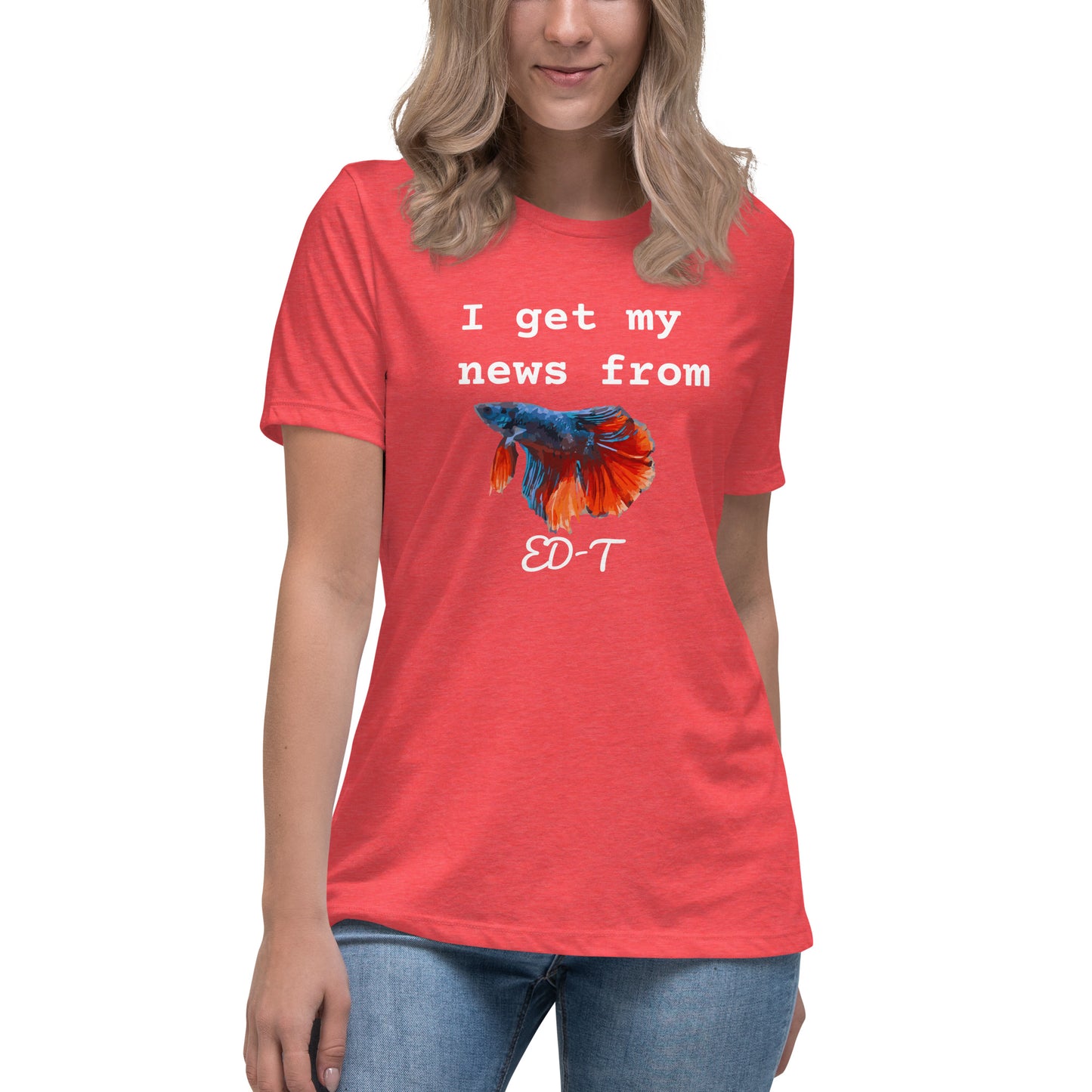 I get my news from ED-T Women's T-shirt