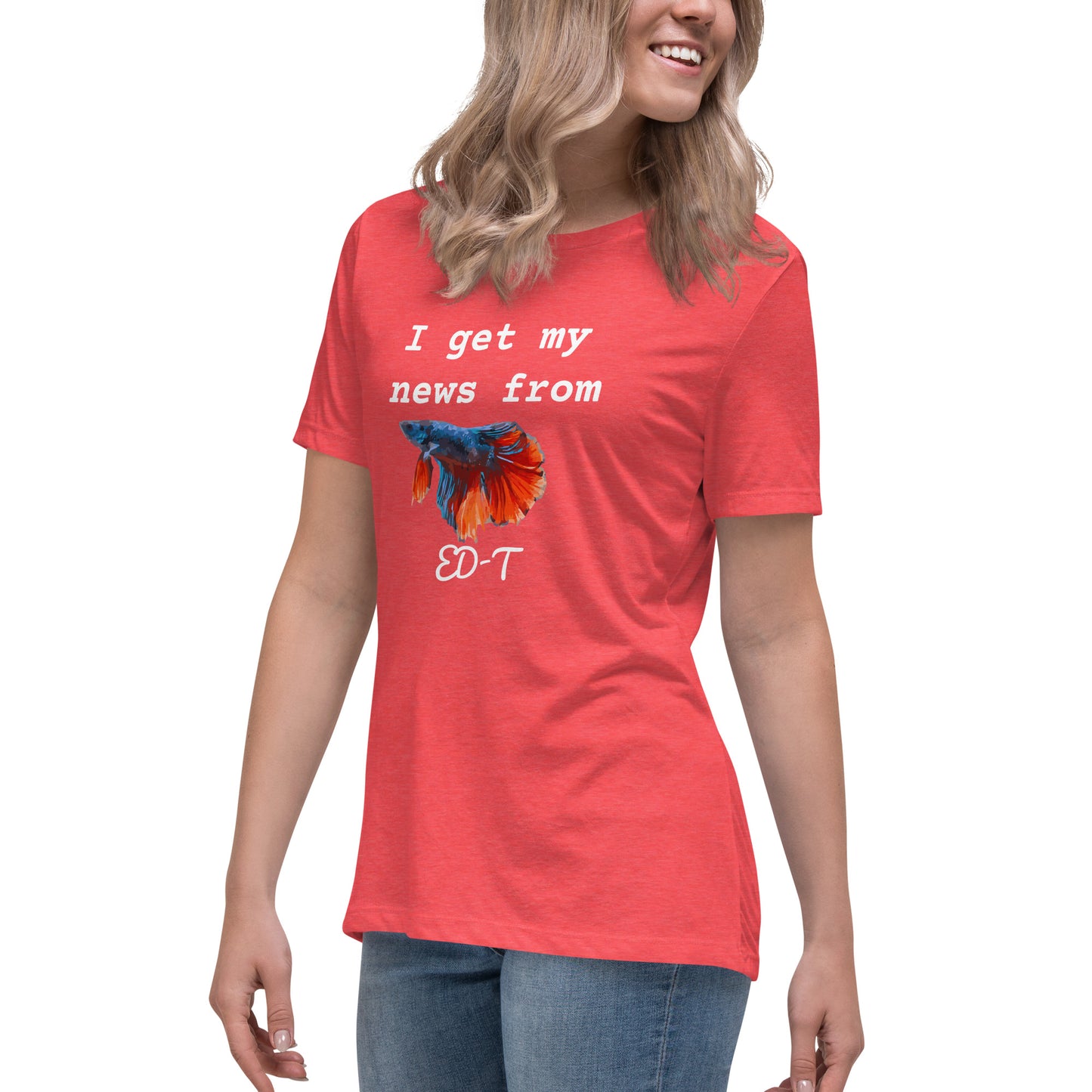I get my news from ED-T Women's T-shirt