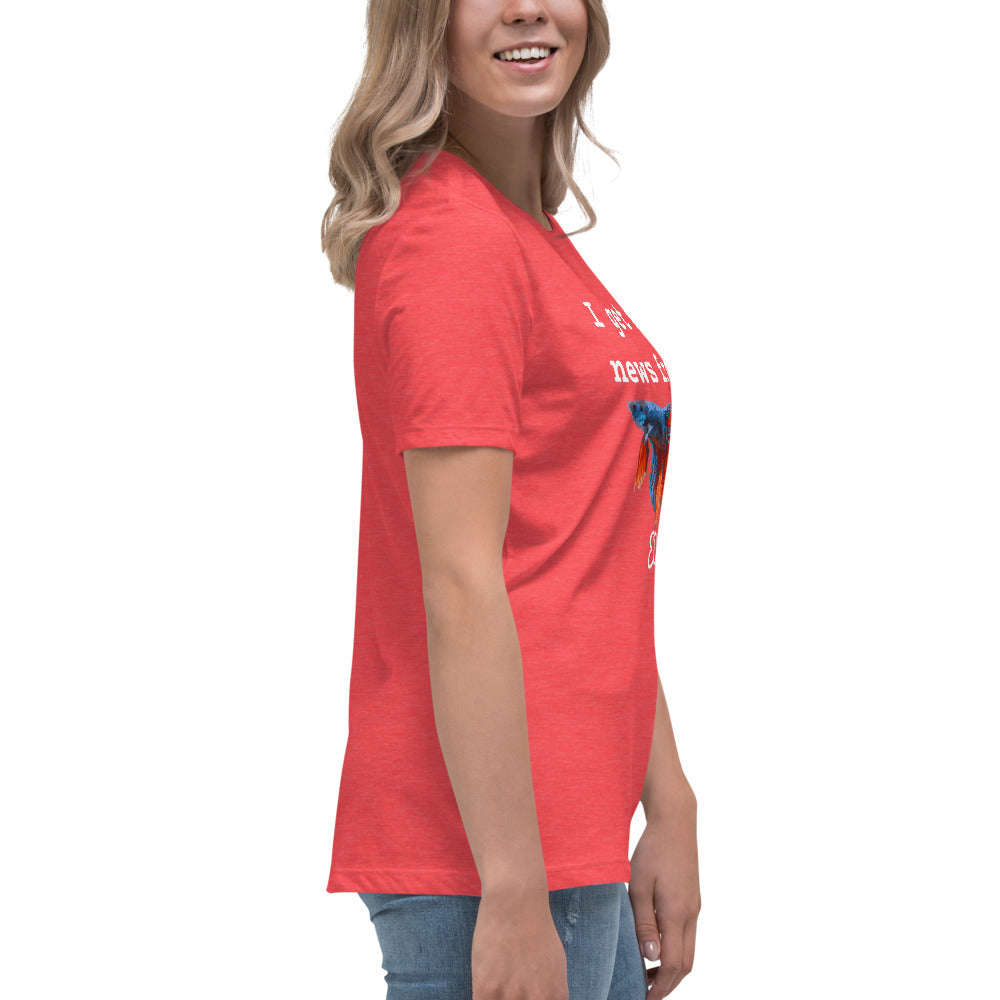 I get my news from ED-T Women's T-shirt