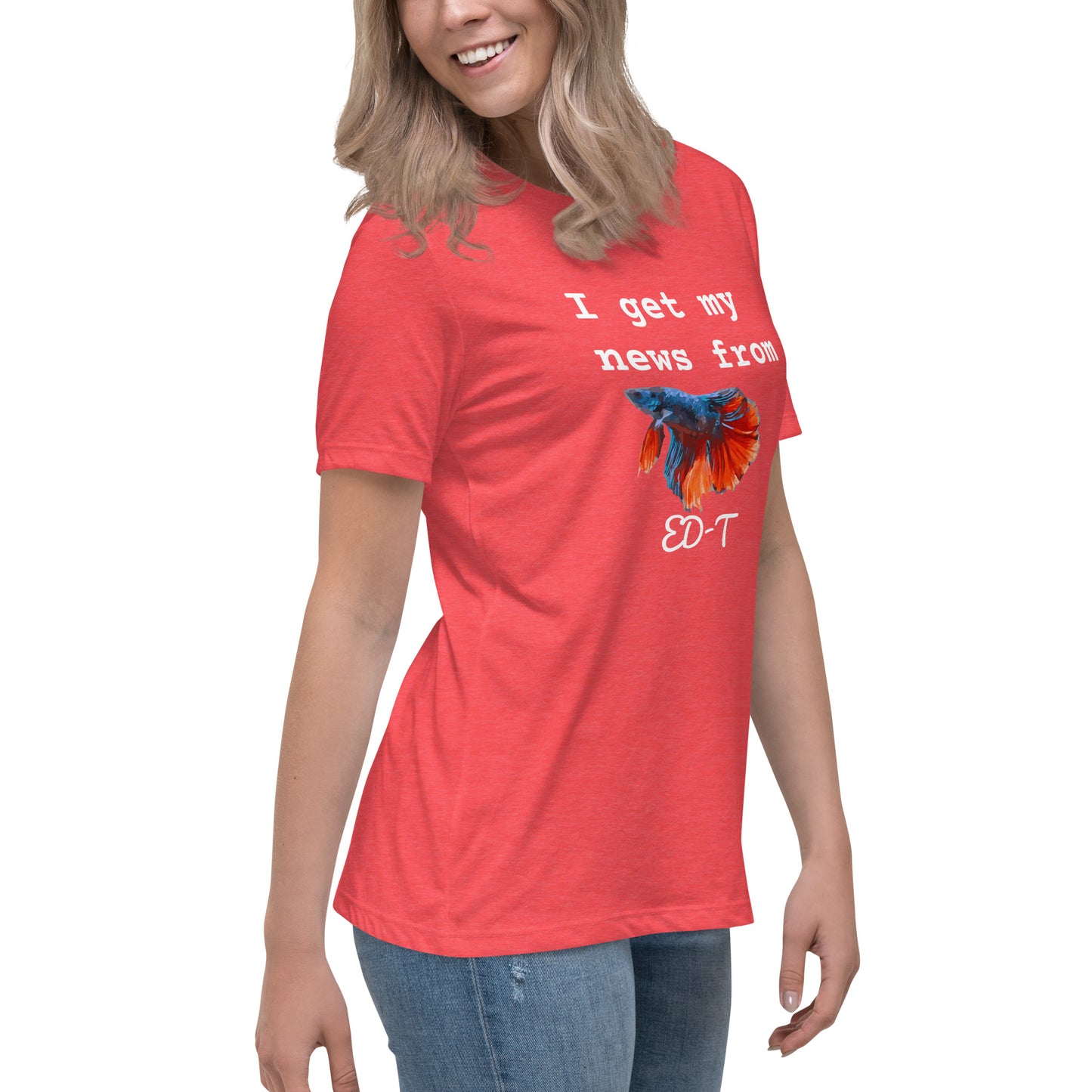 I get my news from ED-T Women's T-shirt