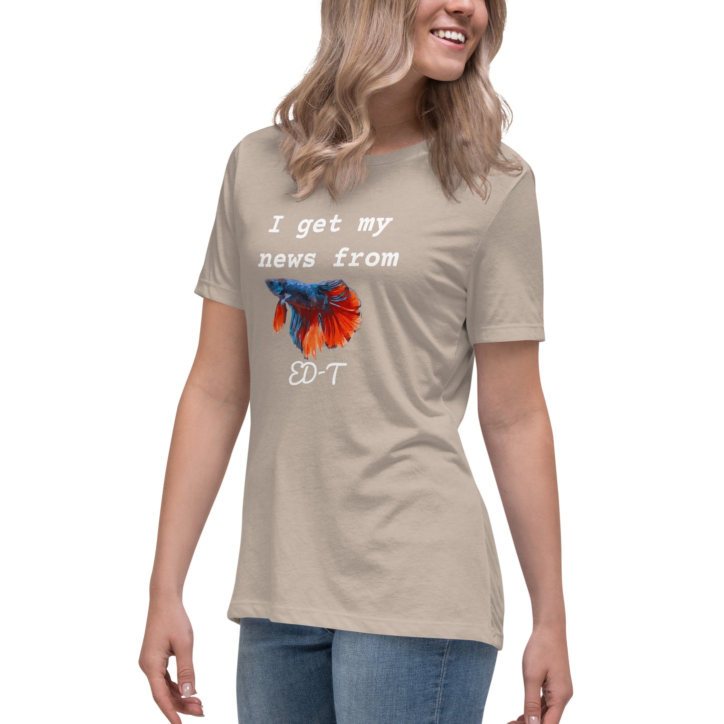 I get my news from ED-T Women's T-shirt