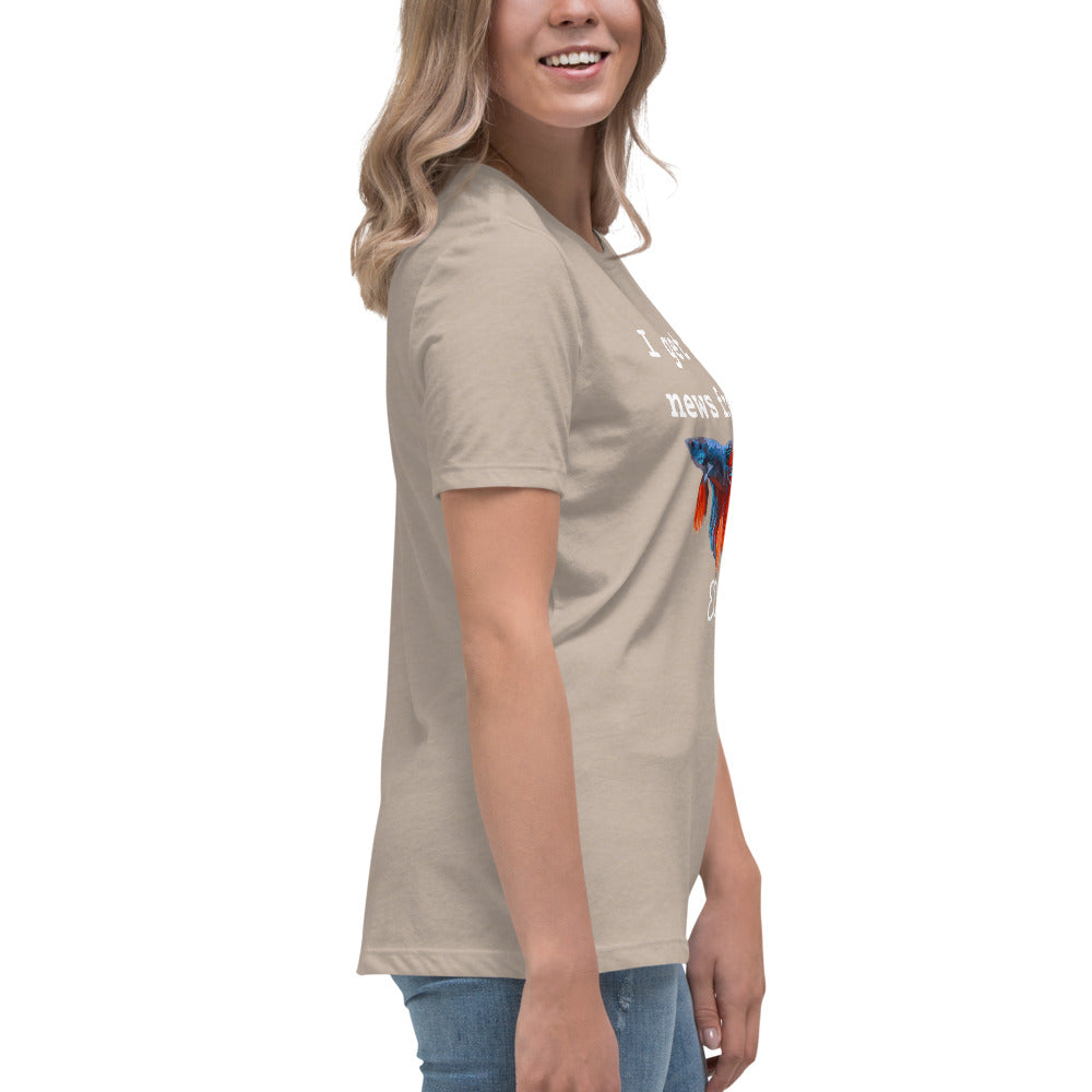 I get my news from ED-T Women's T-shirt