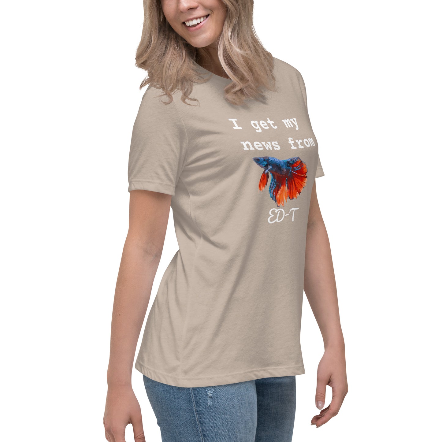 I get my news from ED-T Women's T-shirt