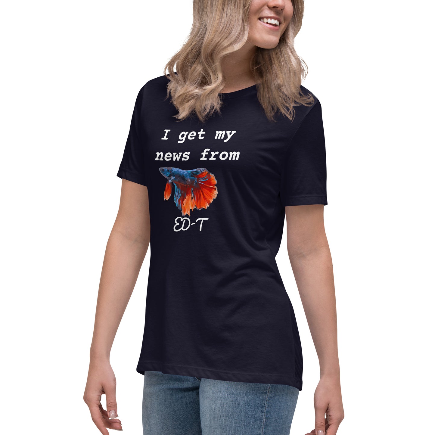 I get my news from ED-T Women's T-shirt