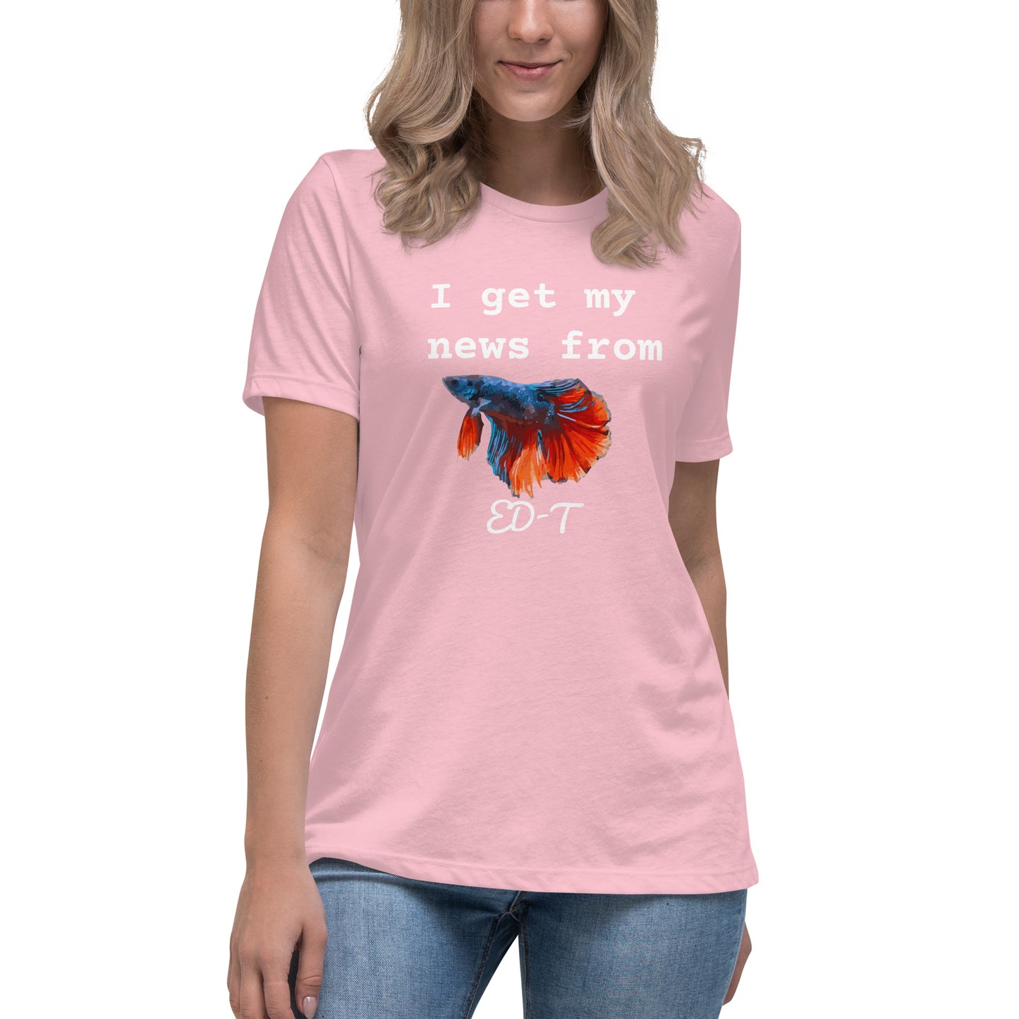 I get my news from ED-T Women's T-shirt