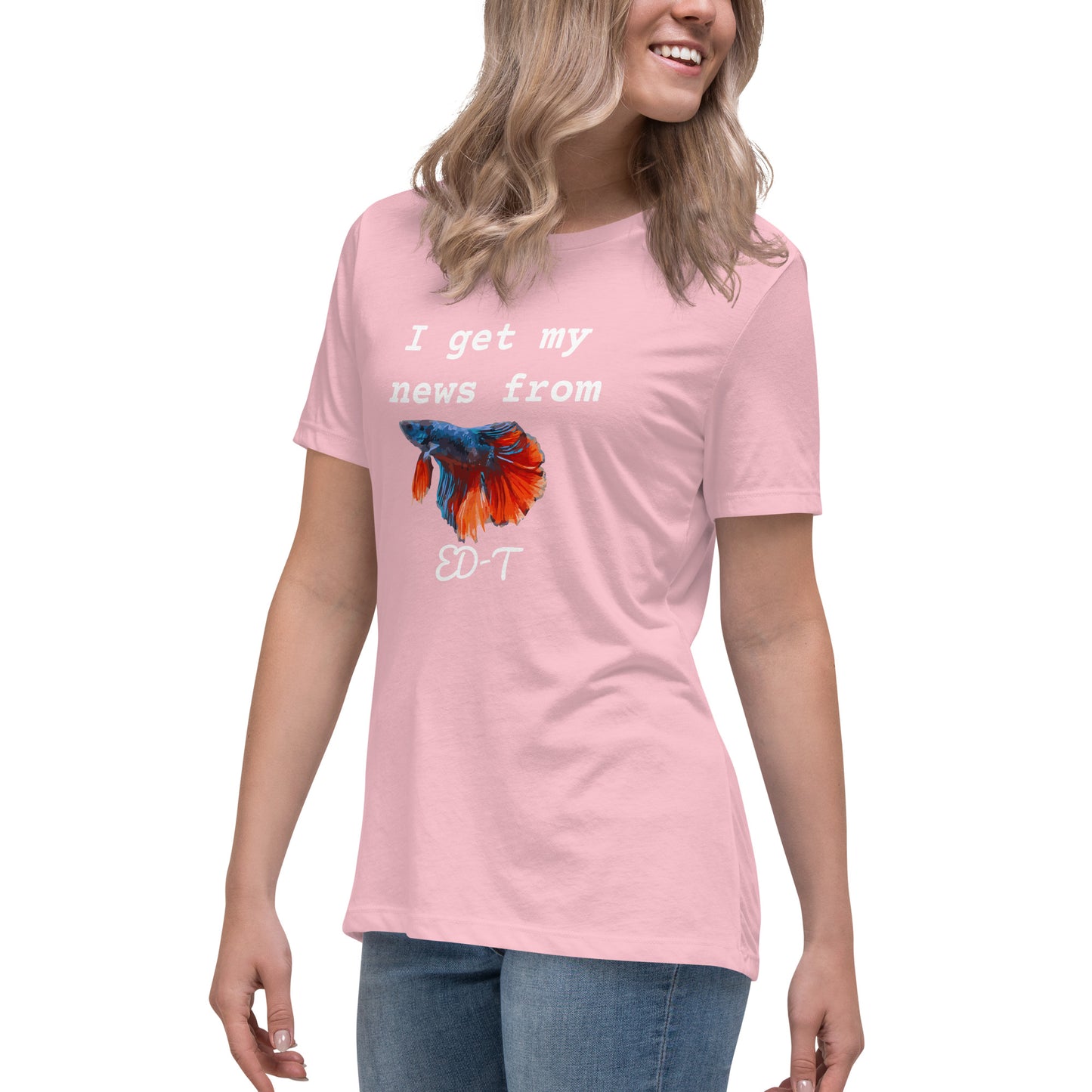 I get my news from ED-T Women's T-shirt