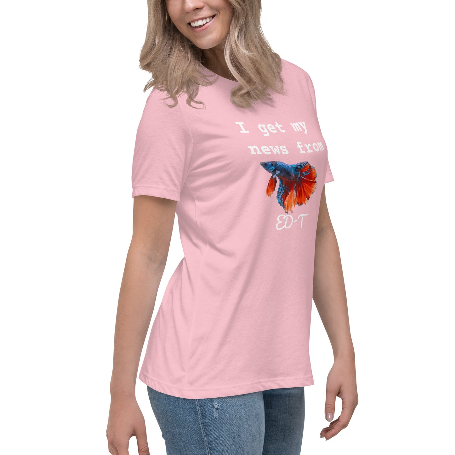 I get my news from ED-T Women's T-shirt