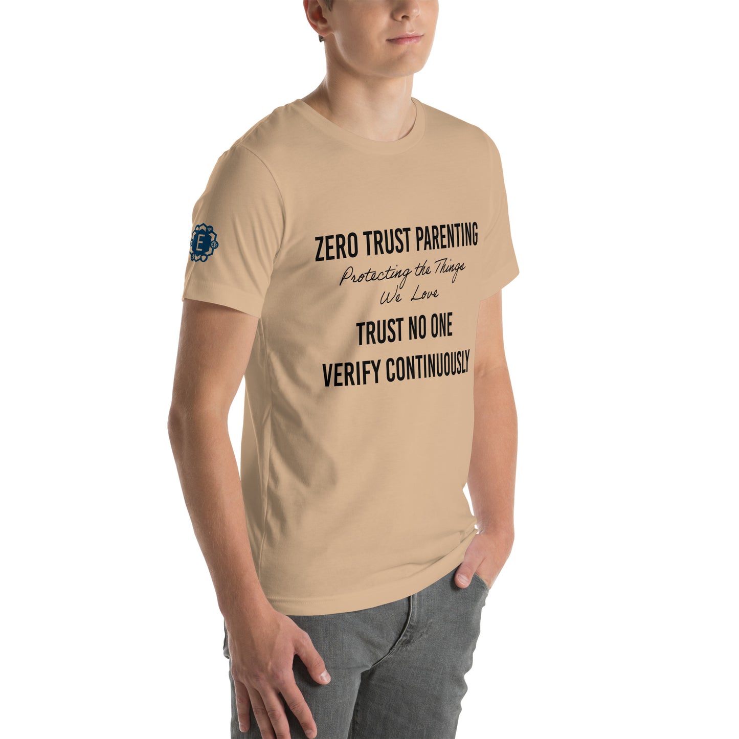 Zero-Trust Parenting Unisex t-shirt - CyberSecurity Professional