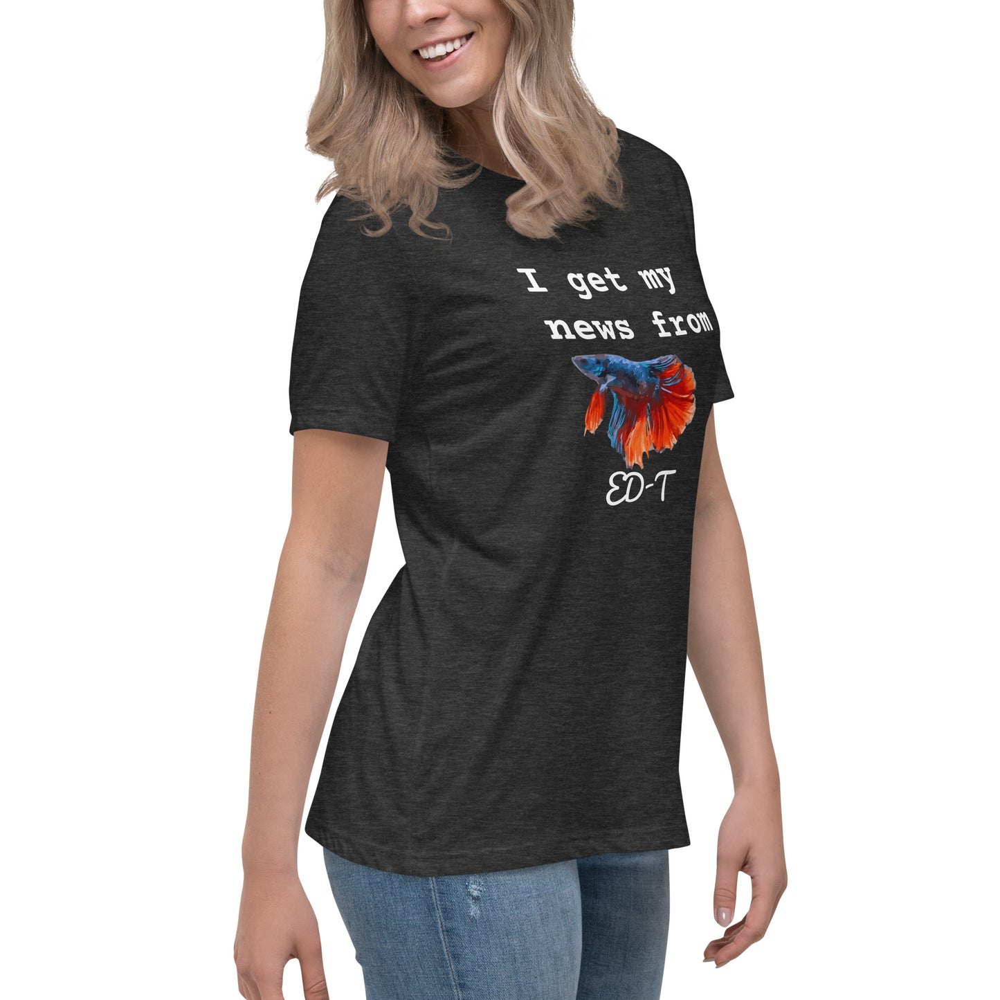 I get my news from ED-T Women's T-shirt