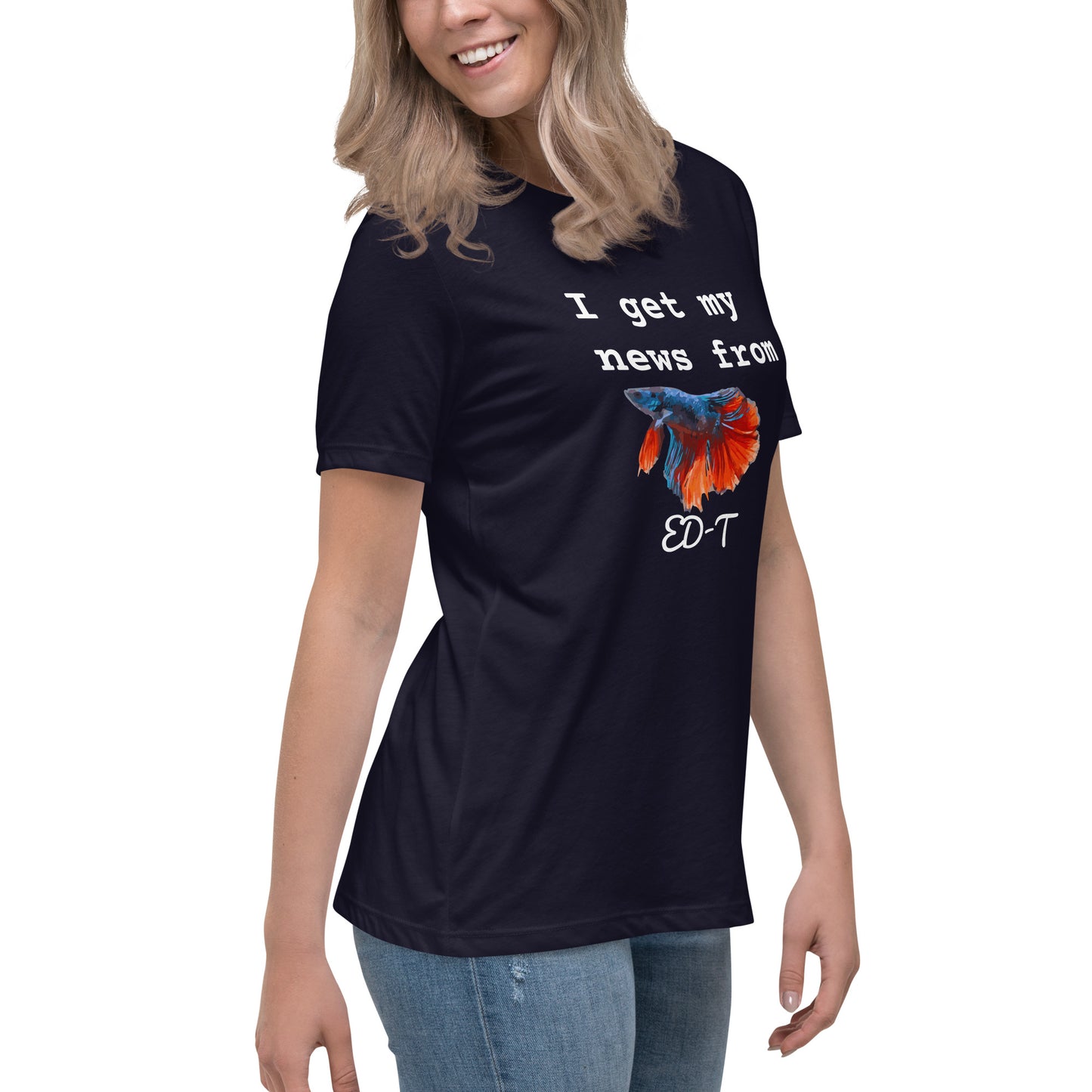 I get my news from ED-T Women's T-shirt
